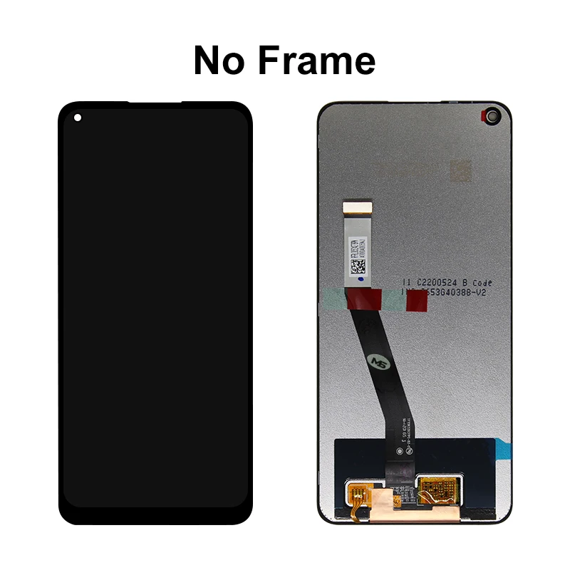 6,53 "Original para Xiaomi Redmi Nota 9 LCD Digitalizador de pantalla t&aacute;ctil de reemplazo de partes para Redmi 10X 4G pantalla LCD M2003J15SC-3