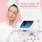 Фракционный микро-игольчатый косметический аппарат 2022RF, оборудование для спа против акне, подтяжки кожи и морщин