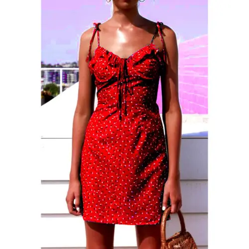 

2 цвета женские летние Бохо слинг цветочный сладкий праздник короткий рукав обернуть Бохо цветочный мини-платье дамы летний сарафан праздн...