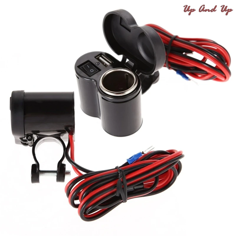 Новое универсальное 12 24 В водонепроницаемое автомобильное зарядное устройство