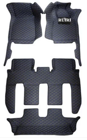 

High quality rugs! Custom special car floor mats for Right hand drive Nissan Pathfinder R52 7 seats 2020-2013 waterproof carpets