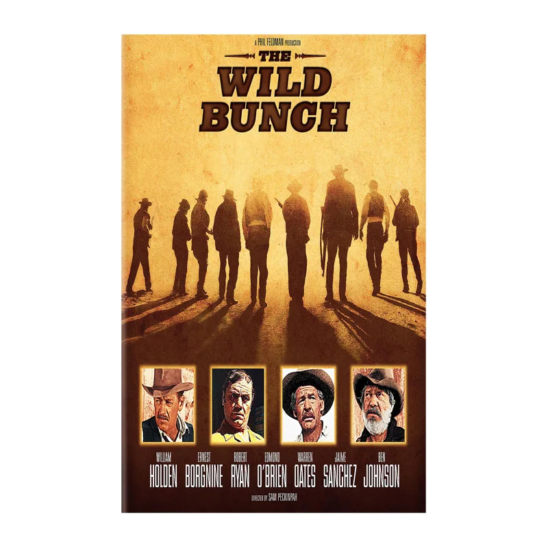 D0722 плакат из шелковой ткани с изображением дикой Связки в западном стиле