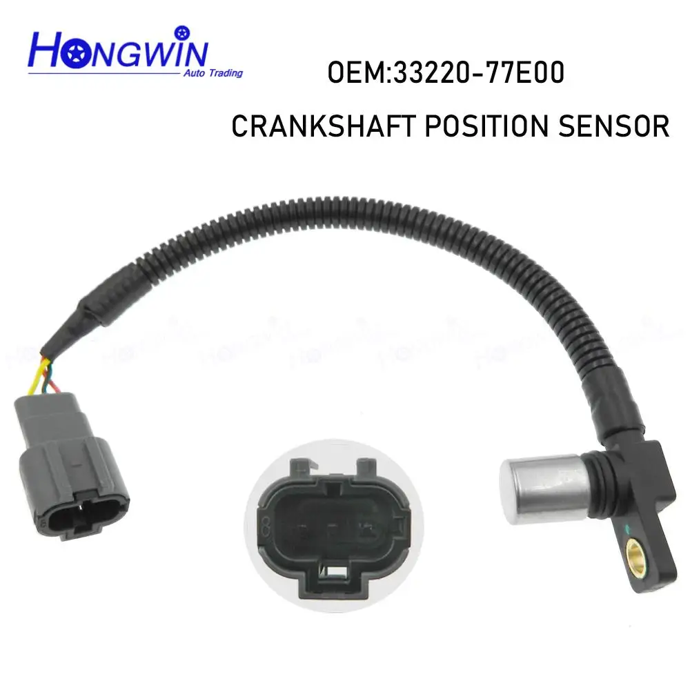 Sensor de posición de cigüeñal para coche, accesorio para Chevrolet Tracker 99-08, para Suzuki Steem 99-02, Vitara 99-03, Sidekick 96-98 XL-7, nuevo, 33220-77E00