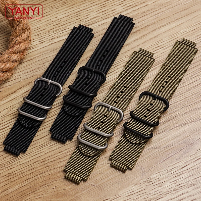 double-deck Nylon Watch Strap for timex watch T2N721 T2N720 739 TW2T6300 band 24*16mm watchband with Screw rod and tools