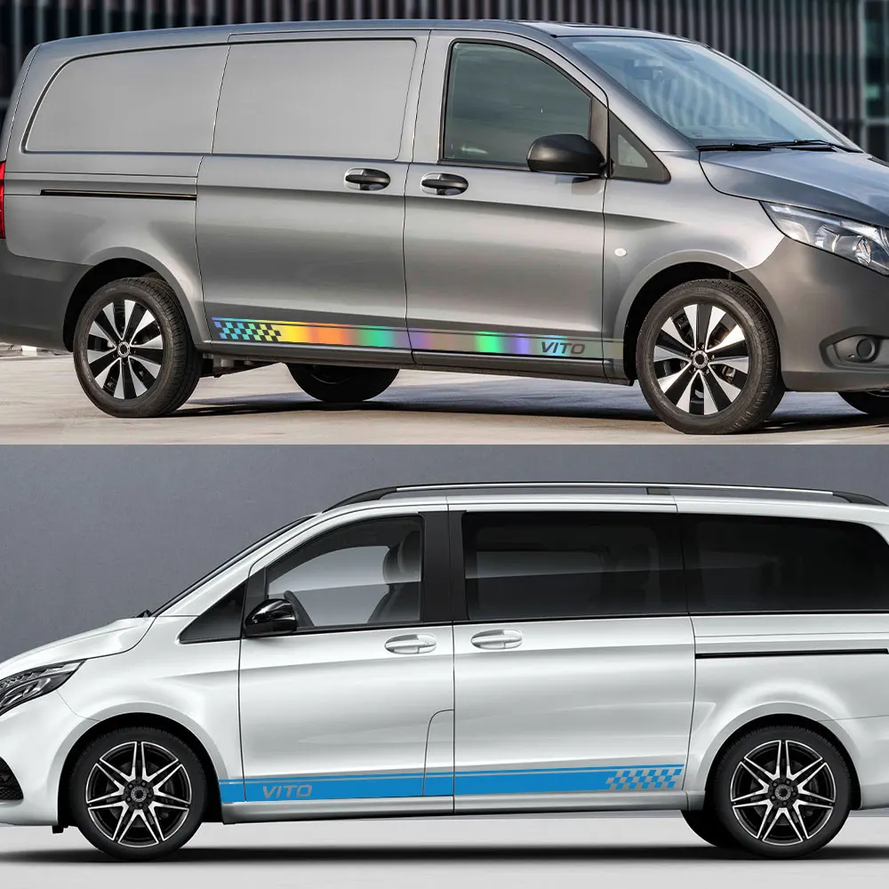 2 шт./партия виниловые наклейки на автомобиль Mercedes Benz Vito Viano V Class W447 W639 | Автомобили