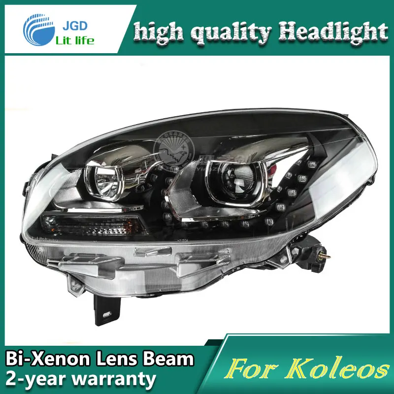 Чехол для фар Renault Koleos 2012 2014 двухлучевая ксеноновая фара DRL|car styling|led car drlcar drl |