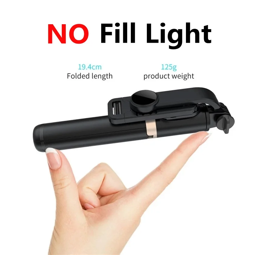 Складная селфи палка Roreta монопод из алюминиевого сплава с беспроводной кнопкой