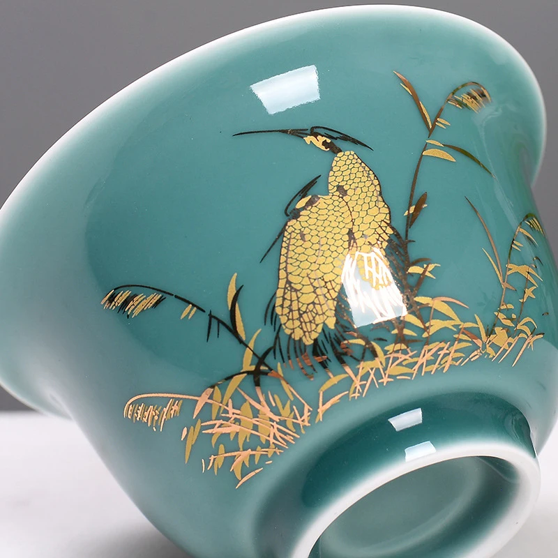 Чайный сервиз Gaiwan в традиционном китайском стиле чайная чашка с изысканным