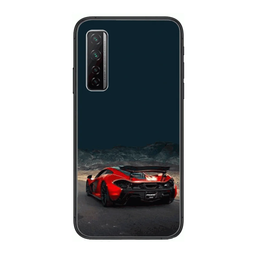 

High-end custom McLaren Supercar Phone case Phone Case For Huawei Nova p10 lite 7 6 5 4 3 Pro i p Smart ZBlack Etui 3D Coq
