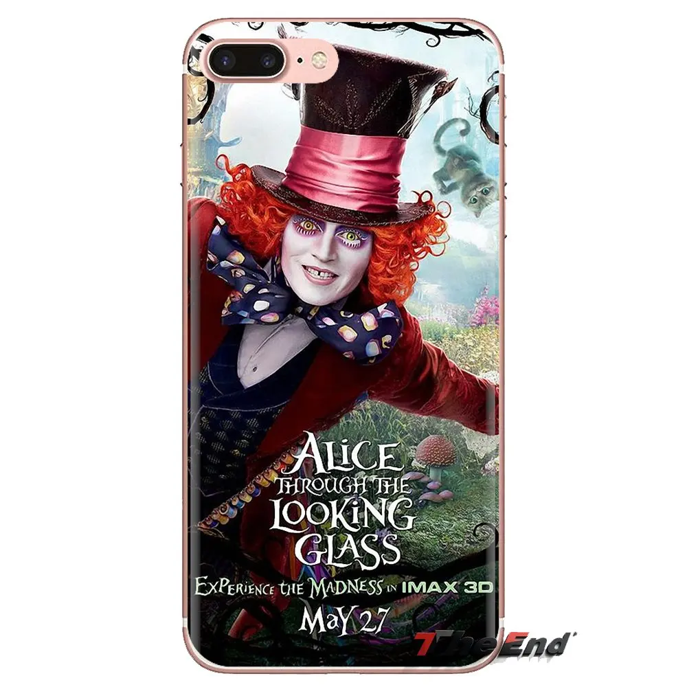 Alice Through the Looking Glass TPU Cases Covers For Huawei G7 G8 P7 P8 P9 P10 P20 P30 Lite Mini Pro P Smart Plus 2017 2018 2019 |
