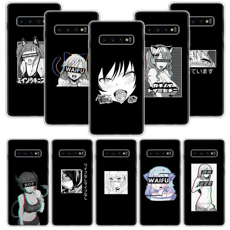 

Anime Hentai ​Sexy Mang Girl Phone Case Capa For Samsung Galaxy S21 S20 FE S20 Ultra S8 S9 S10 S21 Plus S10E S7 Back Cover Coque