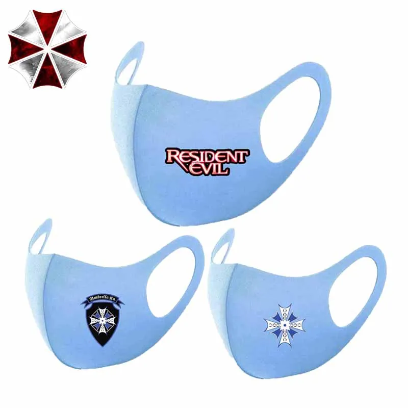 

Маска-зонтик маска для рта с дизайном забавная ткань для изготовления маски лица моющаяся хлопковая маска для лица