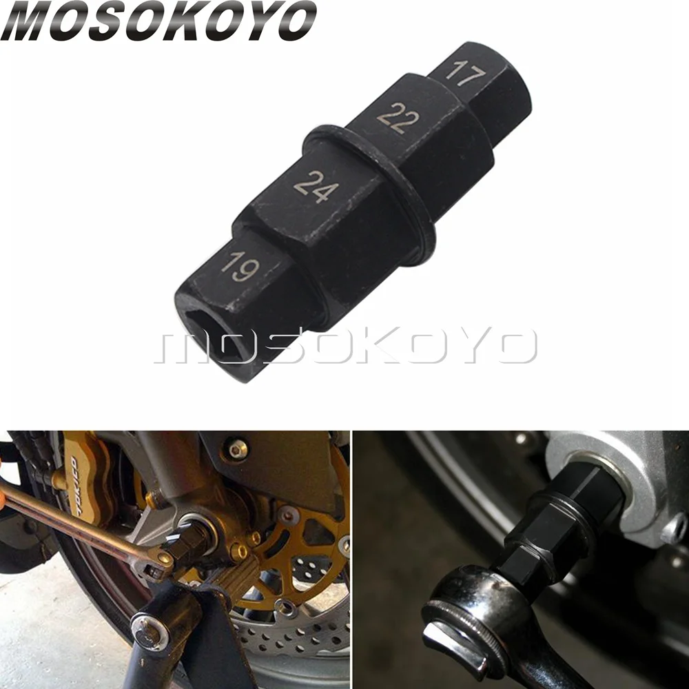 

Инструмент для снятия шестигранной оси 17 19 22 24 мм, 1 шт.