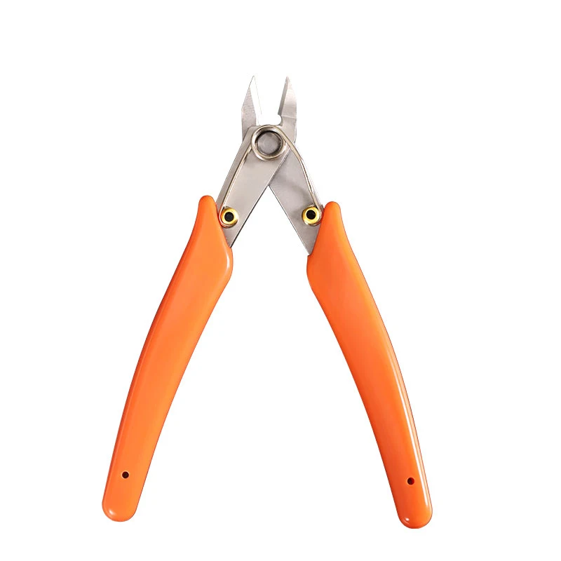 Flush Pliers Electrical Wire Cable Cutters Cutting Side Snips Nipper Anti-slip Rubber Mini Diagonal Hand Tools | Инструменты