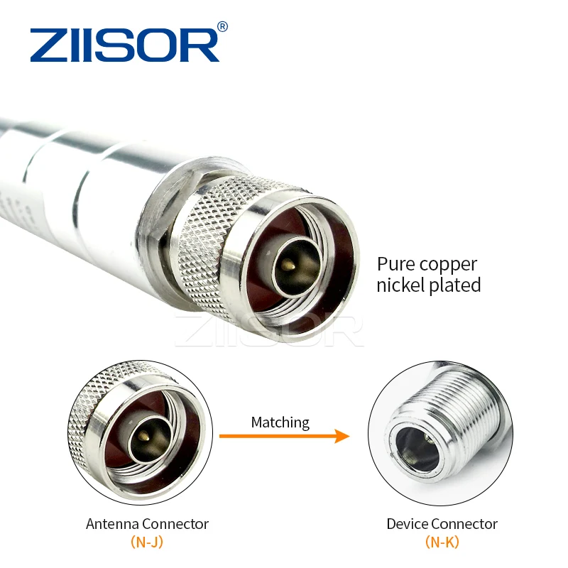 Outdoor 4G LTE Antenna Wifi N Male High Gain Omnidirectional 4G Antennas for Gateway Router Base Station Aerial Wifi Extender