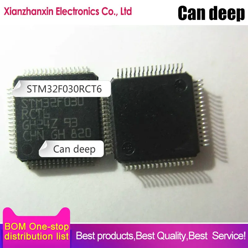 Микроконтроллер STM32F030RCT6 IC 32 бит 256 Кб флэш-память 64LQFP STM32F030RCT STM32F030 STM32F 32F030RCT 32F030 030 |