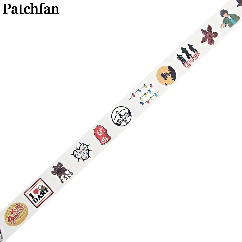Patchfan странные вещи 90s мультфильм Забавный DIY Скрапбукинг дети Бумага васи