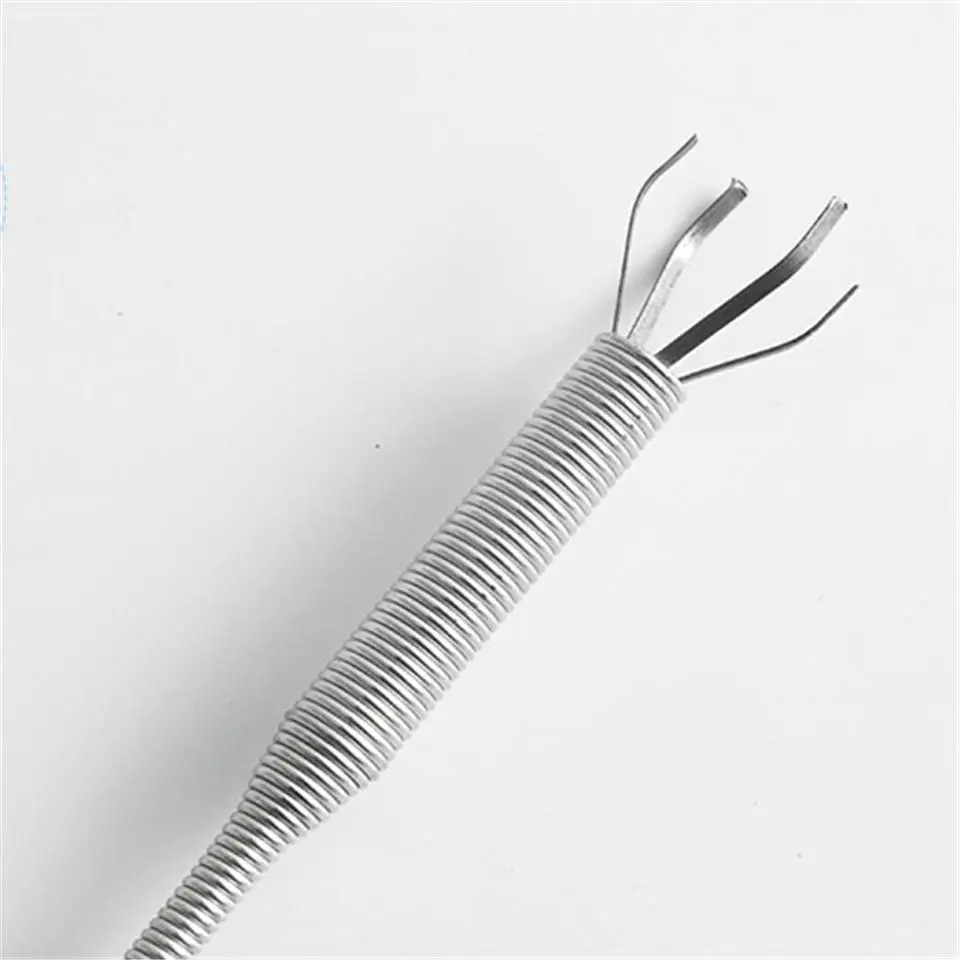 61.5cm Flexible Sink Claw Pick Up Kitchen Cleaning Tools Pipeline Dredge Hair Brush Cleaner Bend Tool With Spring Grip - купить по