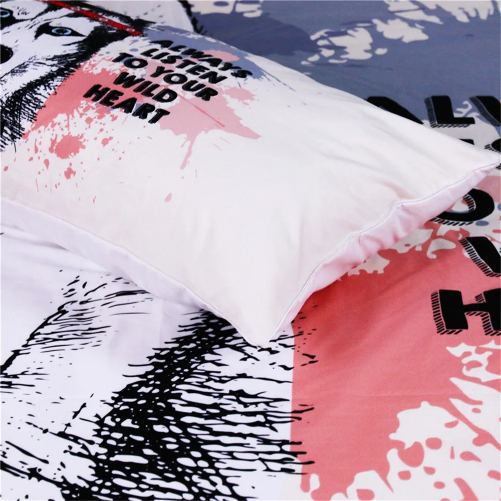 Набор пододеяльников для собак пород бульдога чихуахуа Siberians любовь сердце лапа