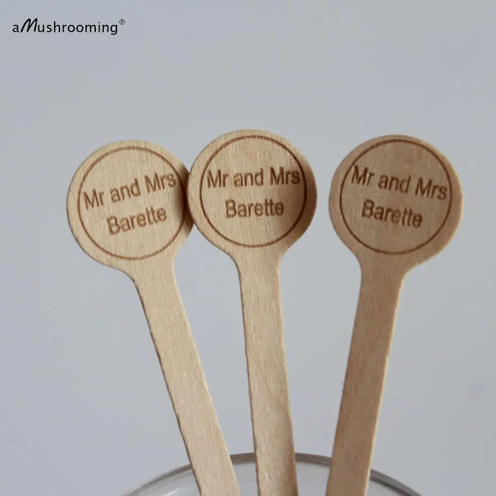 X100 деревянные держатели для напитков с лазерной гравировкой название Дата