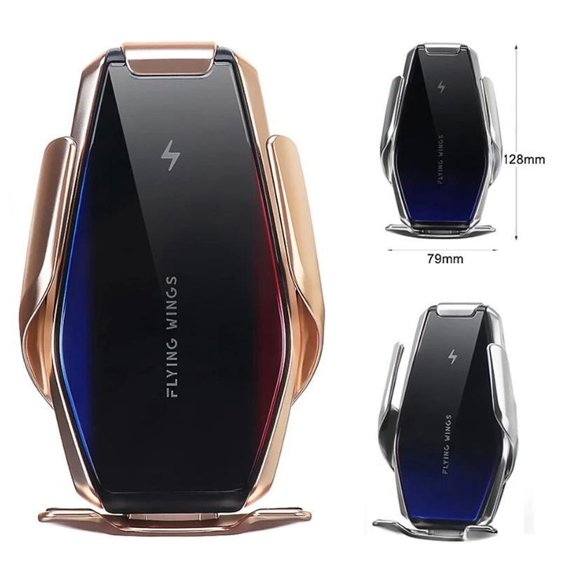 

15W Car Air Vent Holder Wireless Charger For iPhone 11 12 pro xr xs Samsung S20 S10 Xiaomi 11 Car Mount Wireless Phone Charger