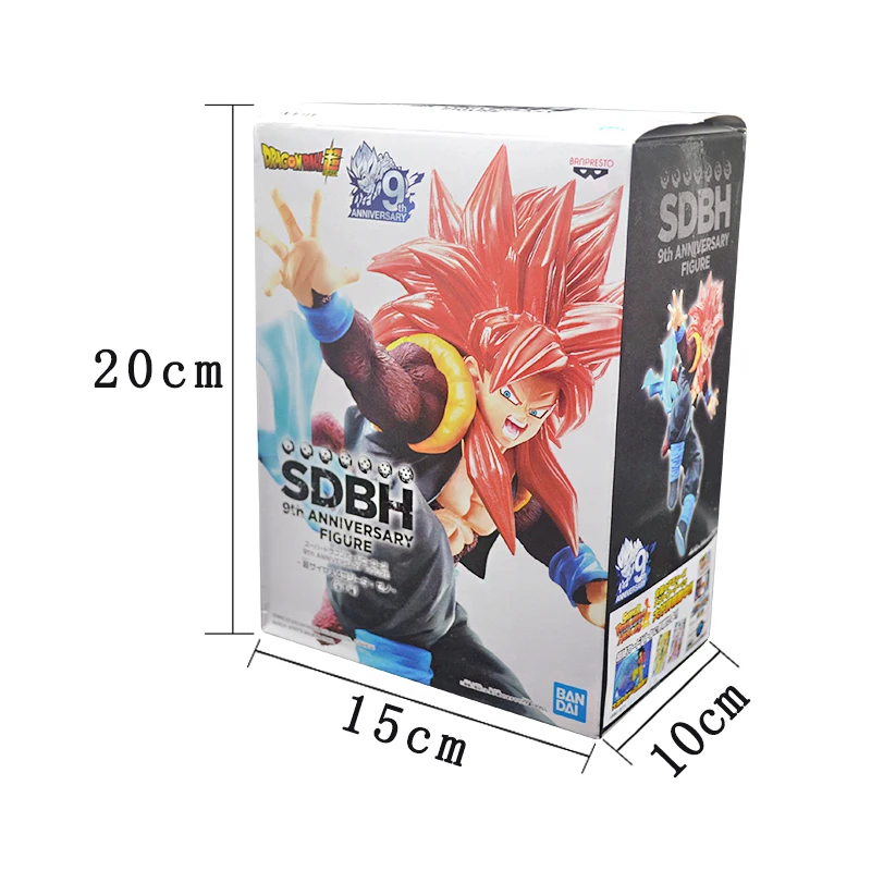 

High Quality DRAGONBALL Figures Authorization PVC Gogeta Toys Doll Model Anime Figure Fans Souvenir Collection Gift