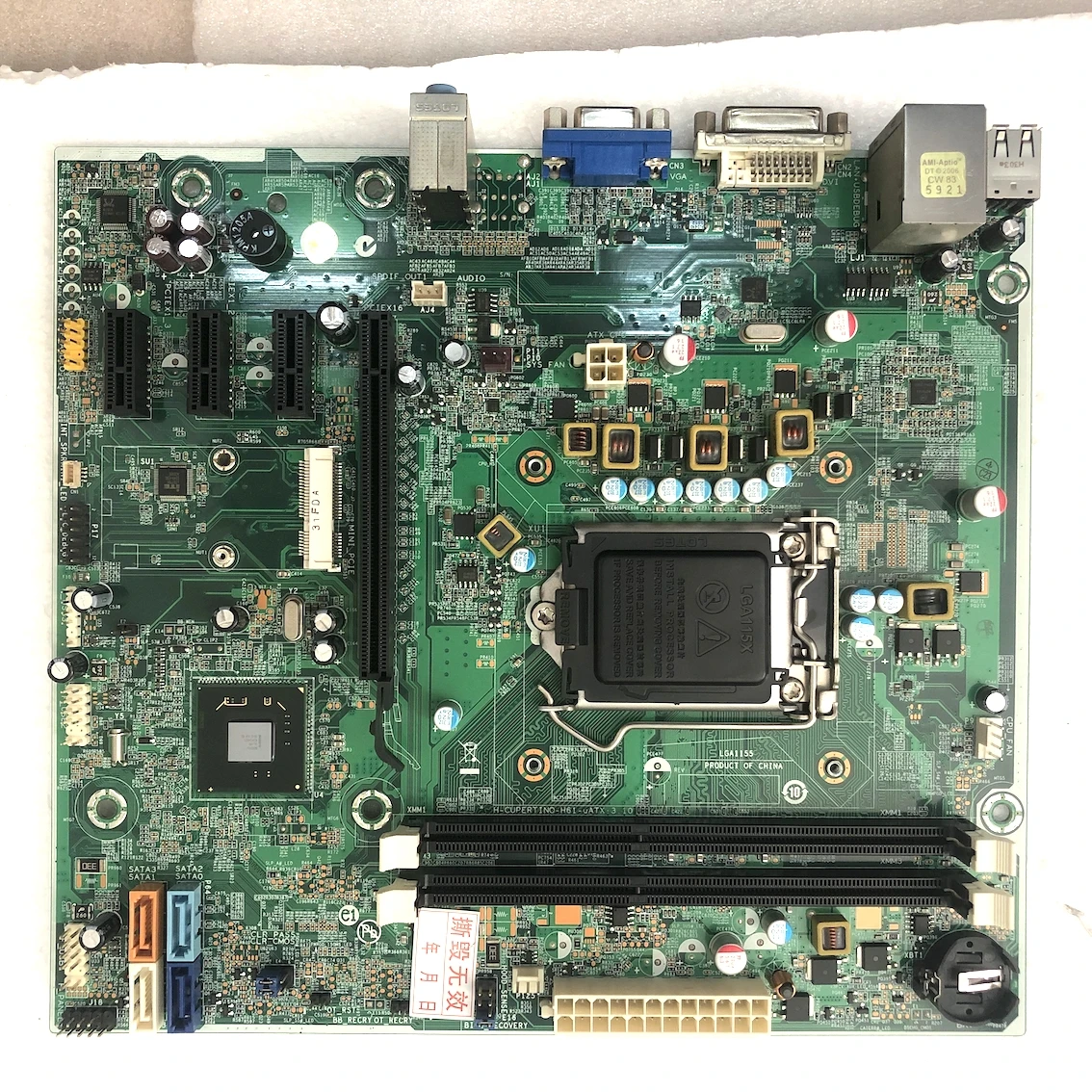 

696234-001 for HP Pro 3500 Motherboard 701413-001 H-CUPERTINO-H61-uATX: 3,10 Mainboard 100%tested fully work