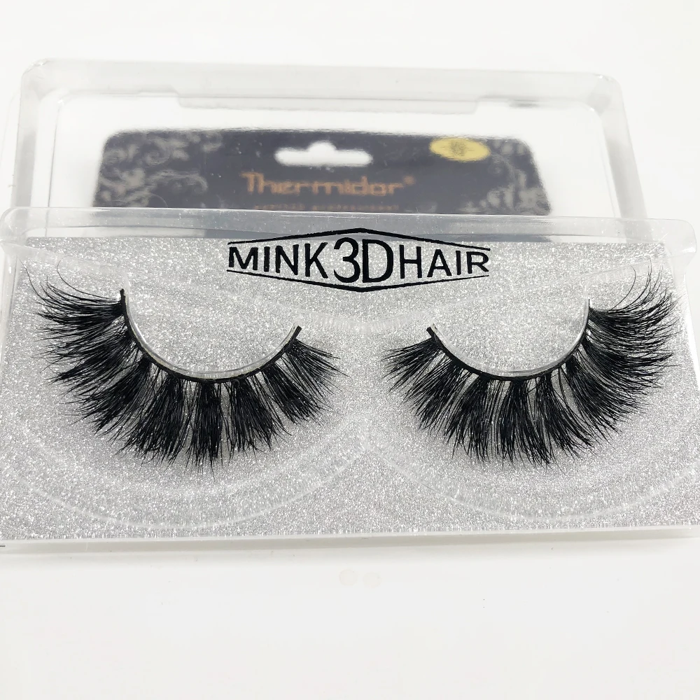 Норковые ресницы 3D норковые 100% безжалостные ручной работы многоразовые