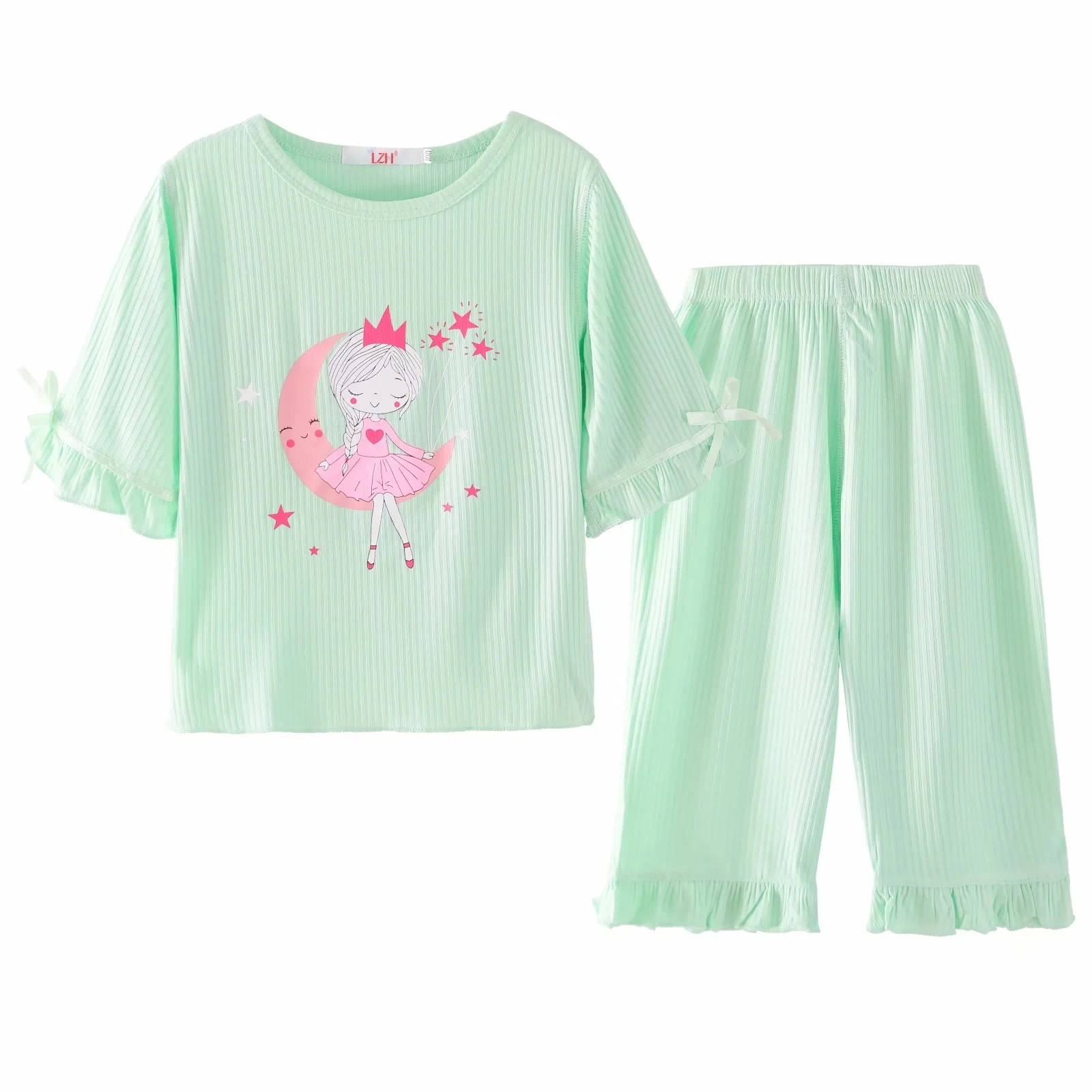 Детская одежда для подростков с принтом домашняя костюмы комплекты детской