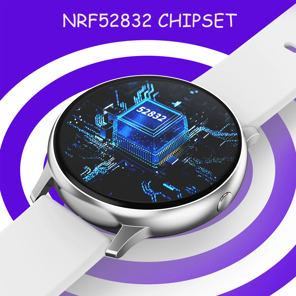 Женские Смарт-часы Lokmat Time круглый дисплей с круговым дисплеем мужские спортивные