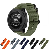 20 22 26mm adjustable watchband strap for garmin fenix 6x 6 pro 6s 5 5x plus 5s enduro accessory watch nylon wrist band