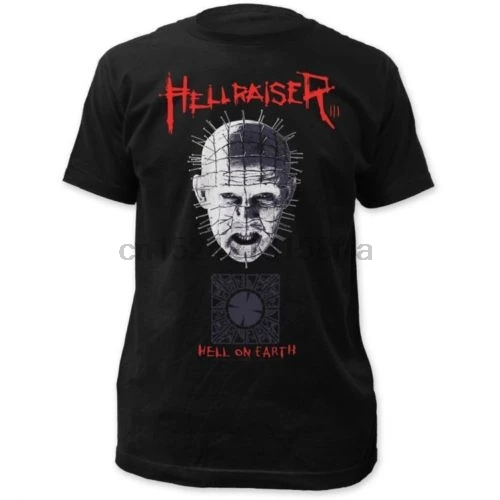 2018 Crossfit футболки HELLRAISER Pinhead ад на земле фильм футболка Фирменная Новинка