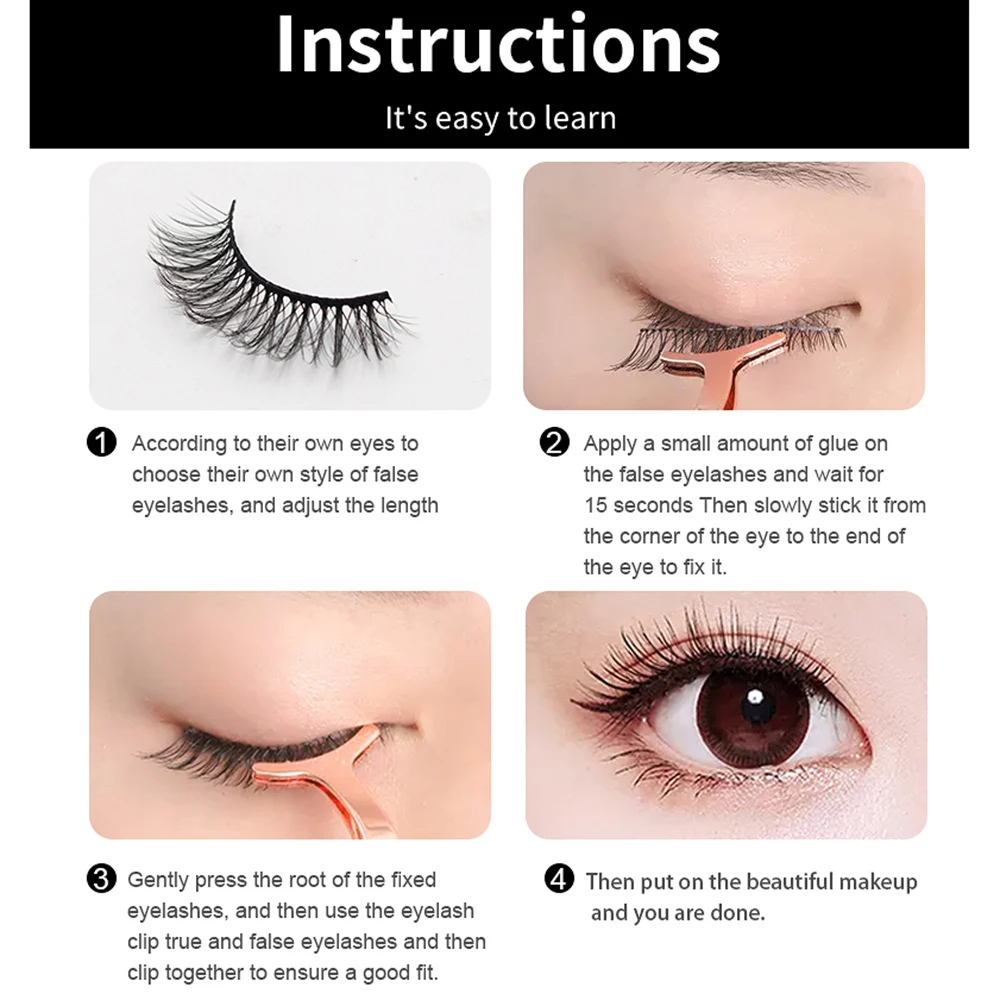 Искусственные норковые волосы 3 пары | Красота и здоровье