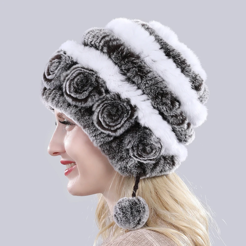 Россия эластичные вязаные детские шапки головные уборы женская шапка