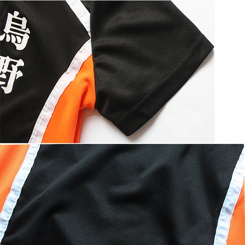 Аниме Haikyuu 1 to12Jersey номер спортивный костюм для косплея школьной волейбольной
