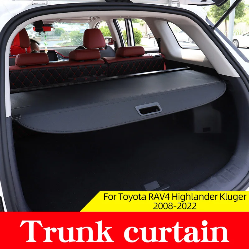 

Автомобильный задний багажник, грузовой Чехол для 2020 RAV4 2013-2019, автомобильные аксессуары, аксессуары для автомобильного стайлинга, крышка, з...