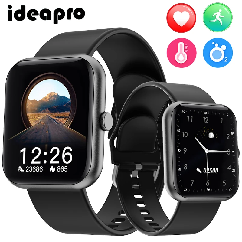 Ideapro I8 Смарт-часы 1 7 &quotДлинные Срок службы батареи сердечного ритма крови