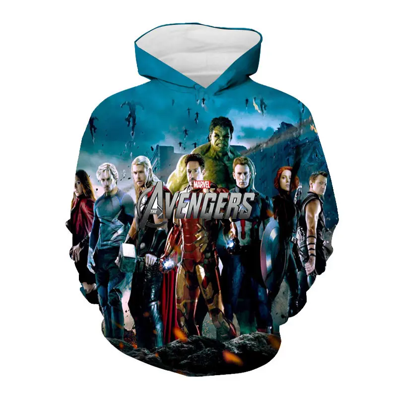 Детский пуловер с капюшоном длинным рукавом и воротником-капюшоном - купить по