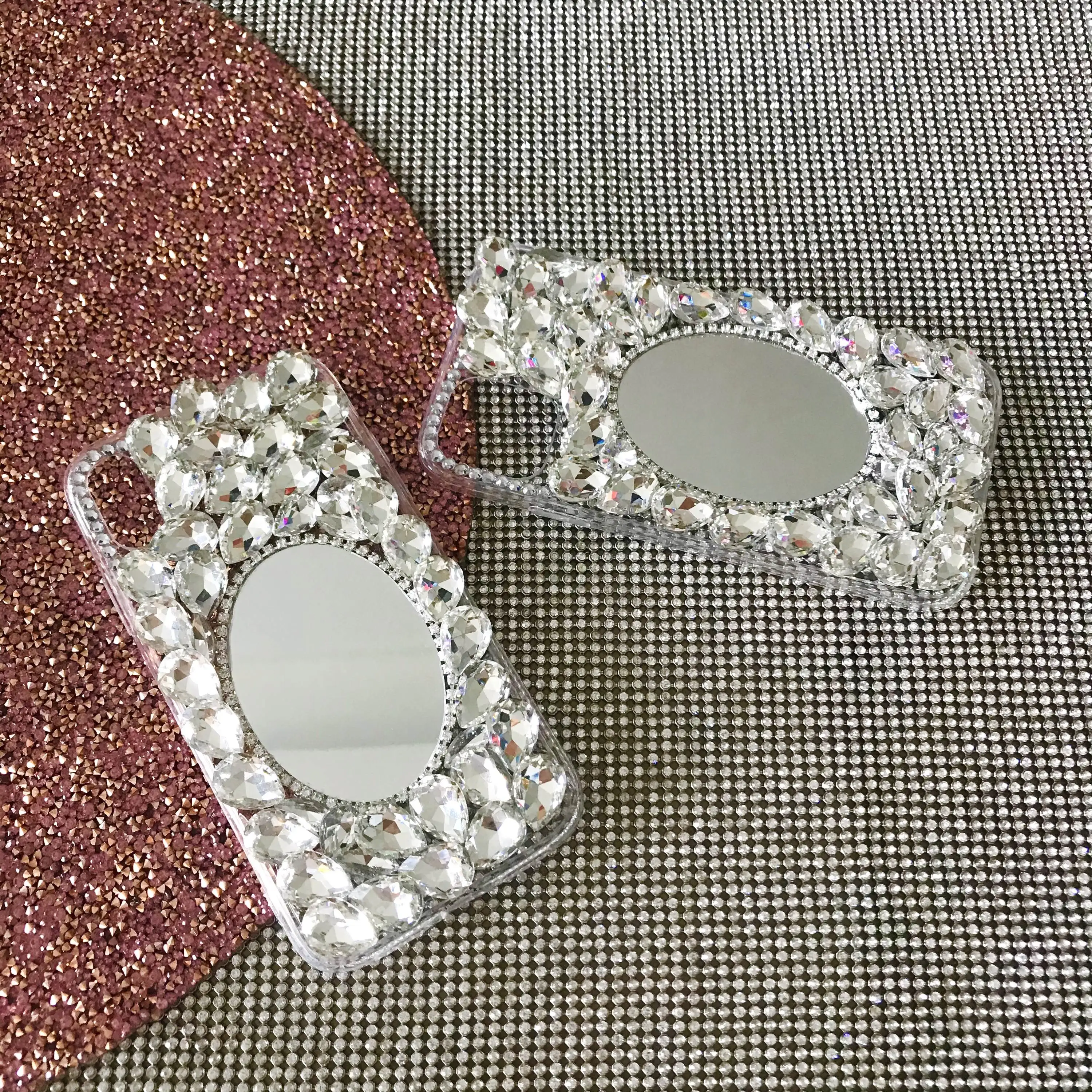 Чехол Jellew для iPhone 12 блестящий чехол со стразами прозрачный ручной работы 15 Pro Max