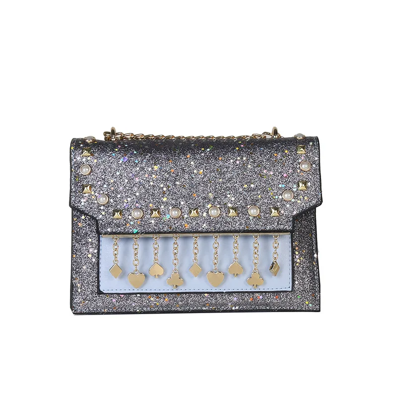 Clutch Bag Evening Luxury Women PPearl Ladies Wedding Party Color Red Contrast Diagonal Package Bolsa Womenina | Багаж и сумки