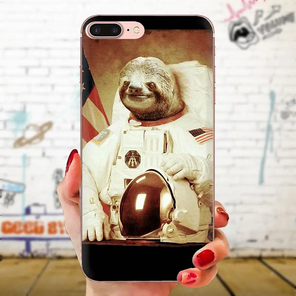 Sloth Animales Soft Shell Phone Case For Galaxy Grand A3 A5 A7 A8 A9 A9S On5 On7 Plus Pro Star 2015 2016 2017 2018 | Мобильные