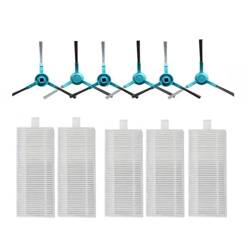 

Vacuum cleaner Hepa Filter Side Brush for Cecotec Conga 2090 Robotic Vacuum Cleaner Parts Accessories Brush Filter Replacement
