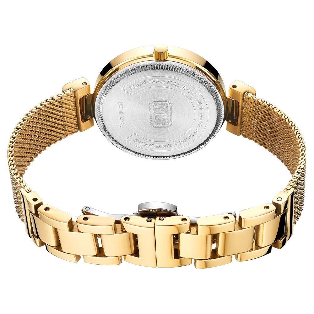 Бренд MINI FOCUS синие кварцевые женские часы люксовый бренд водонепроницаемые