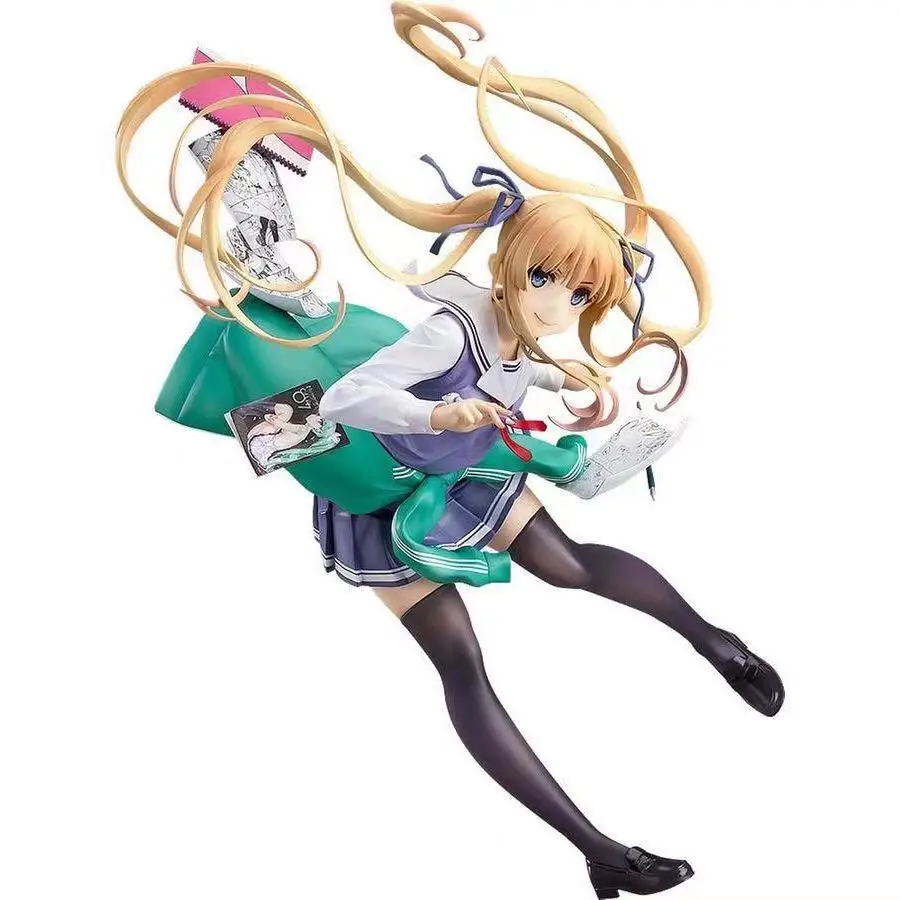 

Japanese Anime Saenai Heroine No Sodatekata Eriri Spencer Sawamura Book Ver. PVC Action Figure Anime Figure Model Toys Gift