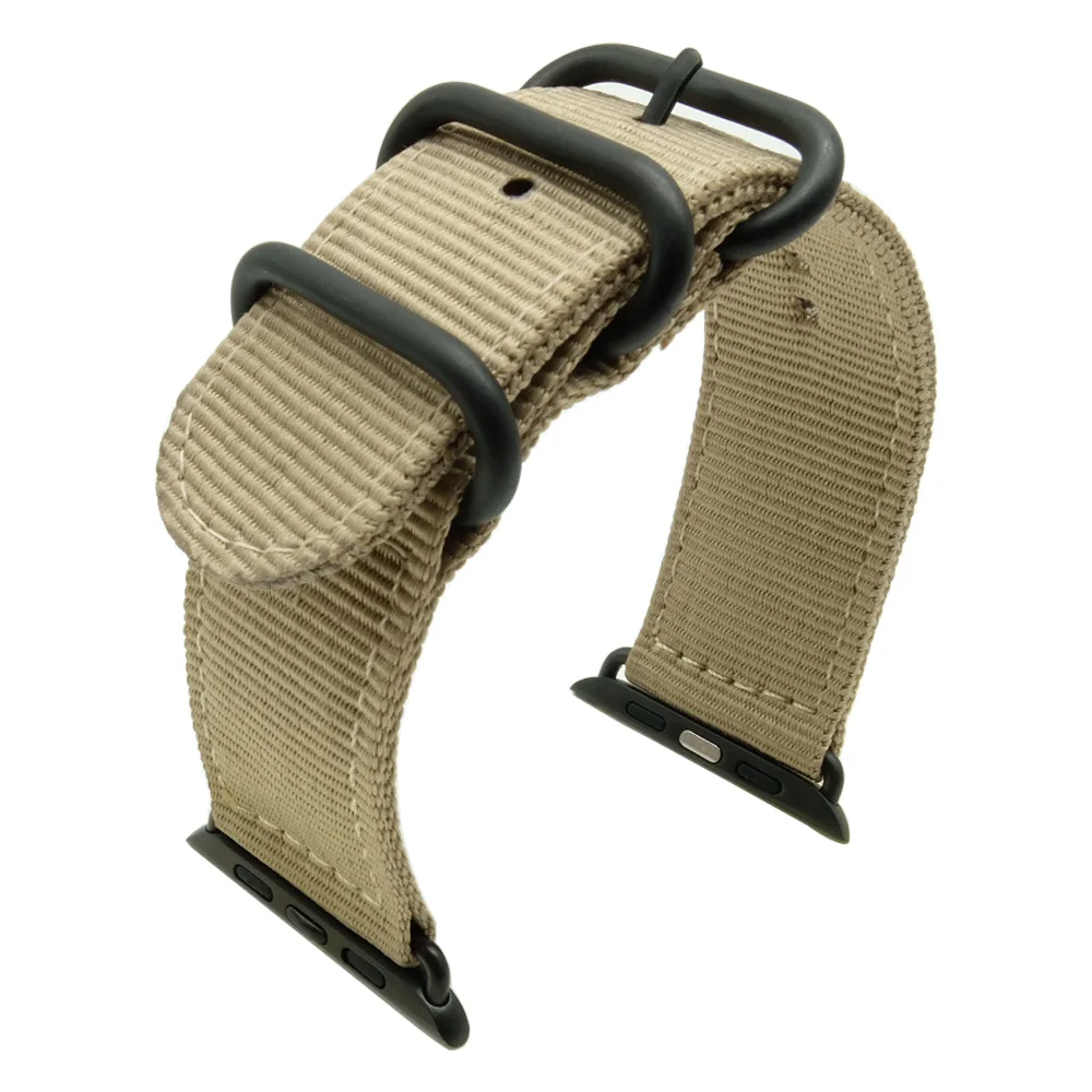 Горячо продаваемый нейлоновый ремешок для наручных часов Apple Watch версии 4/3/2/1