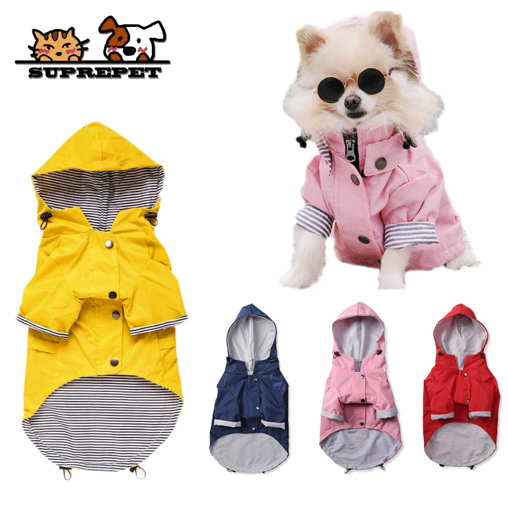 Cool Pet Dog Raincoat Puppy Jacket Coat For Small Medium Large Dogs Dropshiping