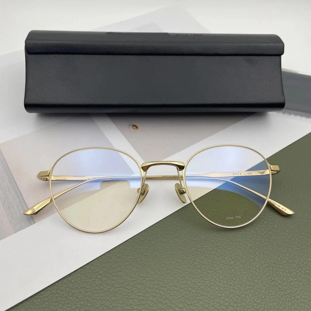 

Oval Desinger Brand Pure Titanium Reading Glasses 2021 Unisex Spectacle Frames for Man Optical Quality for Myopia Frames Male