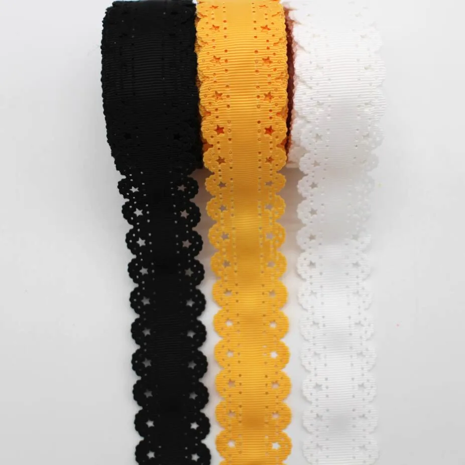 Новинка 30 мм пятиконечная звезда/горошек/кружевная лента 10 ярдов материалы