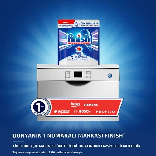 

Finish Quantum 180 Tablet Dishwasher Detergent Linen Water Additive (60x3)