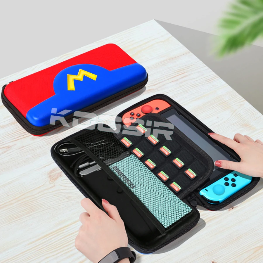 Милый чехол для хранения игр Nintendo Switch Mario переносной консоли аксессуары switch
